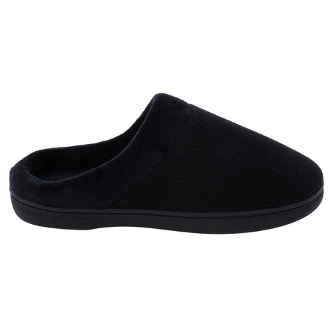 Comfy Feet Color Clog Slipper, Black, Medium