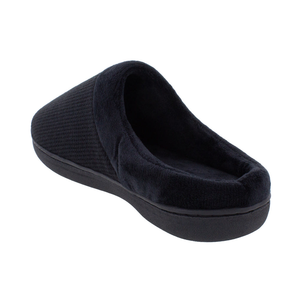 Comfy Feet Color Clog Slipper, Black, Medium