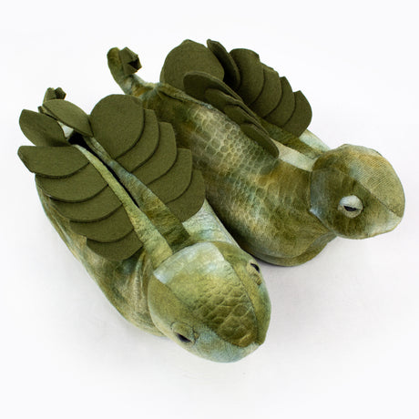 Stegosaurus Comfy Animal Slippers