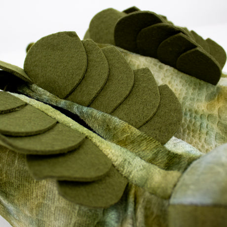 Stegosaurus Comfy Animal Slippers