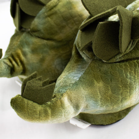 Stegosaurus Comfy Animal Slippers