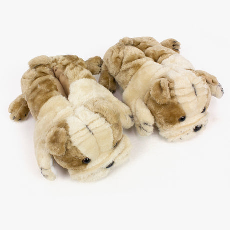 Bulldog Animal ComfyFeet Animal Slippers