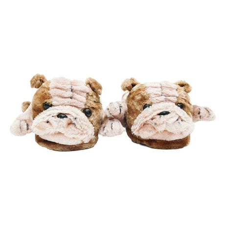 Bulldog Comfy Animal Slippers