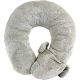 Gray Puppy Pillow Pal Neck Pillow