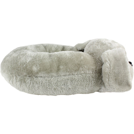 Gray Puppy Pillow Pal Neck Pillow