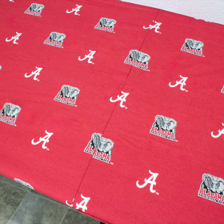 Alabama Crimson Tide Fitted Table Cover / Tablecloth:  3 Sizes Available