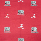 Alabama Crimson Tide Fitted Table Cover / Tablecloth:  3 Sizes Available