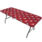 Alabama Crimson Tide Fitted Table Cover / Tablecloth:  3 Sizes Available