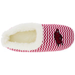 Arkansas Razorbacks Chevron Slip On Slippers