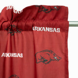 Arkansas Razorbacks Curtain Panels 63" or 84"