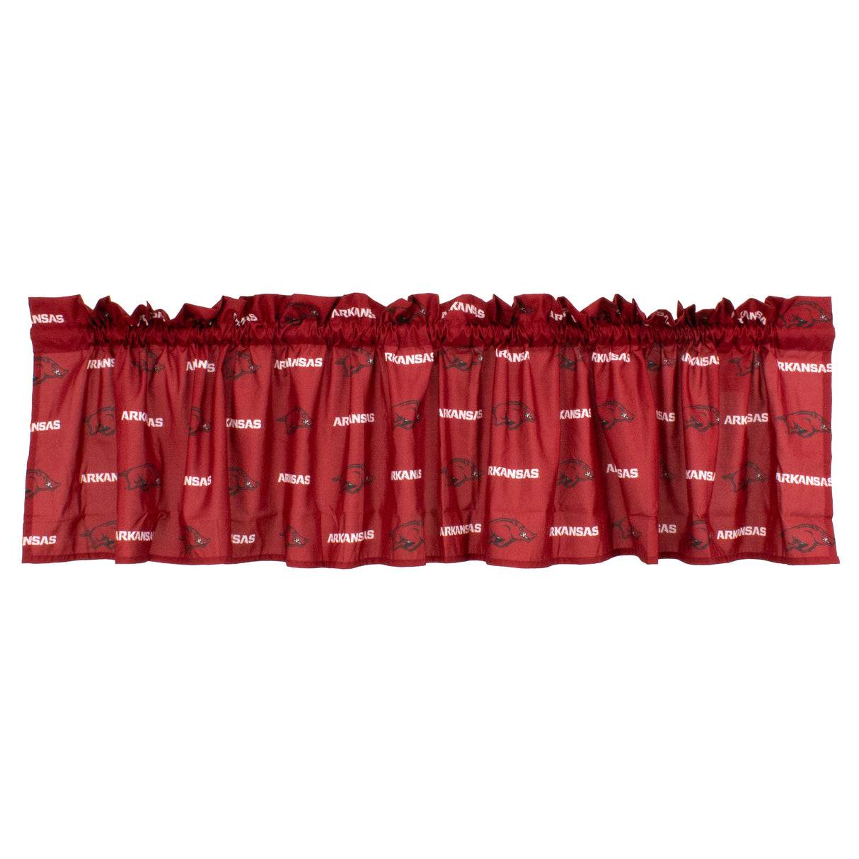 Arkansas Razorbacks Curtain Valance
