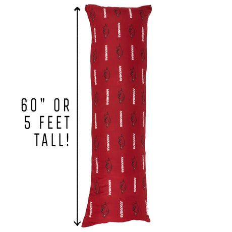 Arkansas Razorbacks Body Pillow