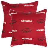 Arkansas Razorbacks Decorative Pillow