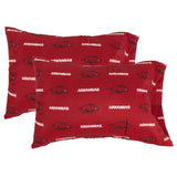 Arkansas Razorbacks Pillowcase Pair