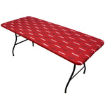 Arkansas Razorbacks Fitted Table Cover / Tablecloth:  3 Sizes Available