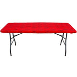 Arkansas Razorbacks Fitted Table Cover / Tablecloth:  3 Sizes Available