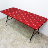 Arkansas Razorbacks Fitted Table Cover / Tablecloth:  3 Sizes Available