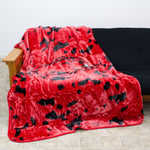 Arkansas Razorbacks Plush Throw Blanket, Bedspread, 86" x 63"