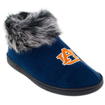 Auburn Tigers Faux Sheepskin Furry Top Slipper