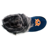 Auburn Tigers Faux Sheepskin Furry Top Slipper