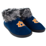 Auburn Tigers Faux Sheepskin Furry Top Slipper