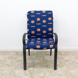 Auburn Tigers Two Piece Chair Cushion