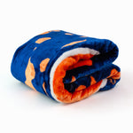 Auburn Tigers Plush Throw Blanket, Bedspread, 86" x 63"