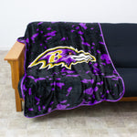 Baltimore Ravens NFL Throw Blanket, 50" x 60"