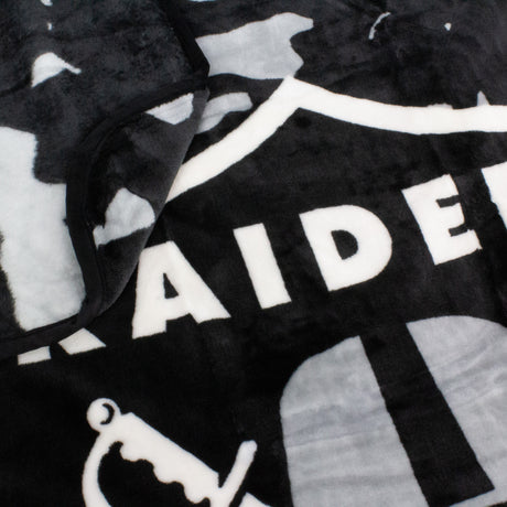 Las Vegas Raiders NFL Throw Blanket, 50" x 60"