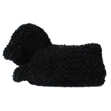 Black Doodle Dog ComfyFeet Animal Slippers