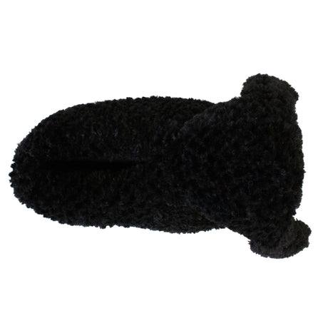 Black Doodle Dog ComfyFeet Animal Slippers
