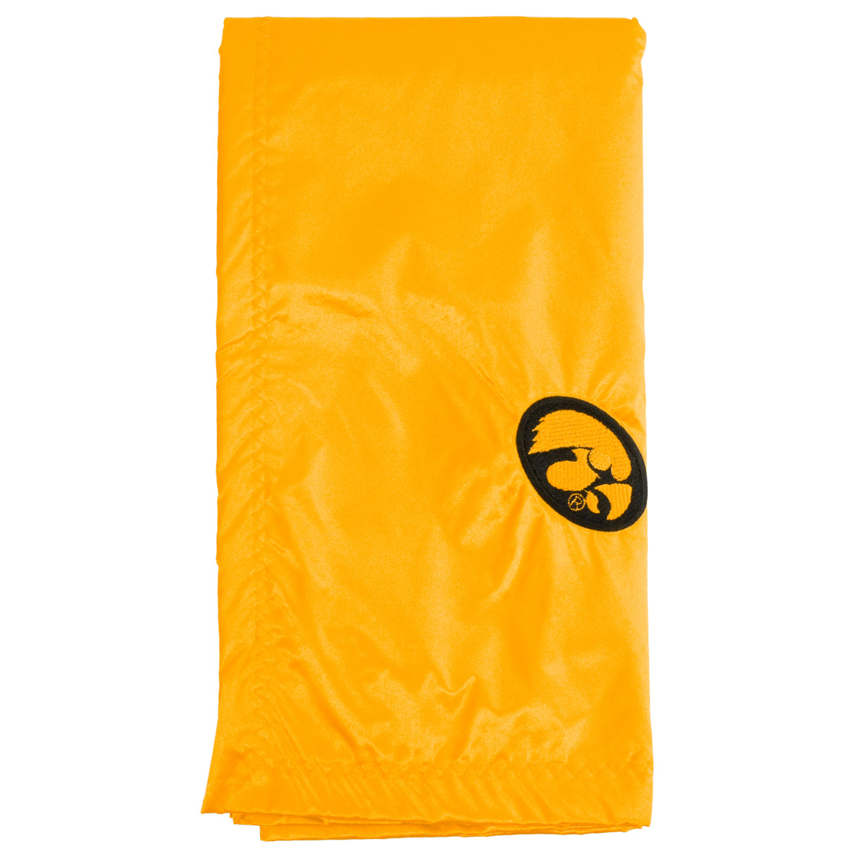 Iowa Hawkeyes Silky and Super Soft Plush Baby Blanket, 28" x 28"