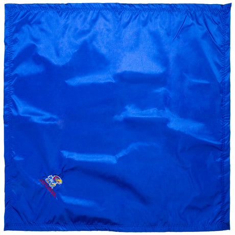 Kansas Jayhawks Silky and Super Soft Plush Baby Blanket, 28" x 28"