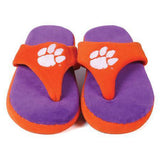 Clemson Tigers Comfy Feet Flip Flop Slippers