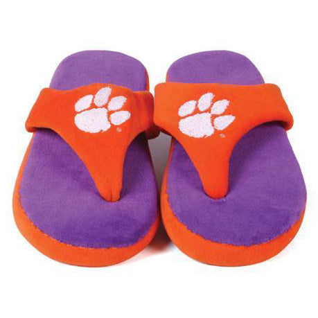 Clemson Tigers Comfy Feet Flip Flop Slippers