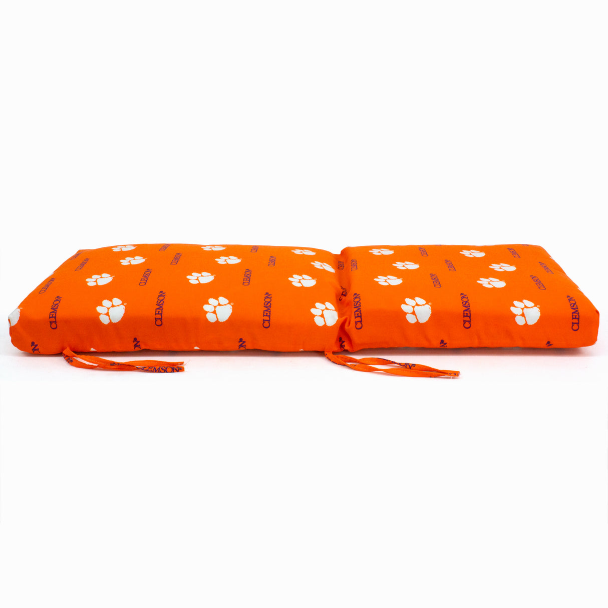 Clemson Tigers Two Piece Chair Cushion