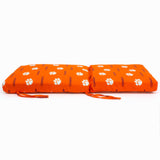 Clemson Tigers Two Piece Chair Cushion