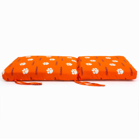 Clemson Tigers Two Piece Chair Cushion
