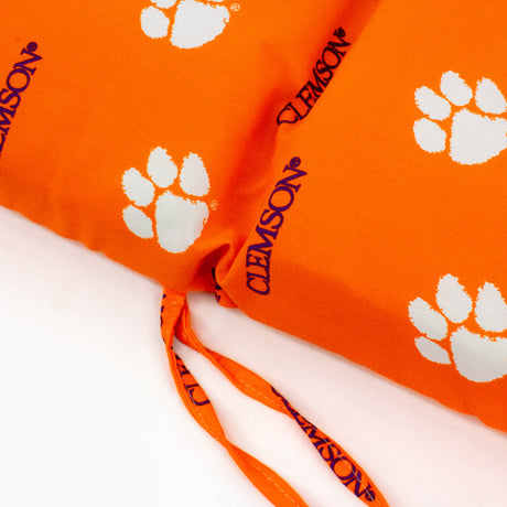 Clemson Tigers Two Piece Chair Cushion