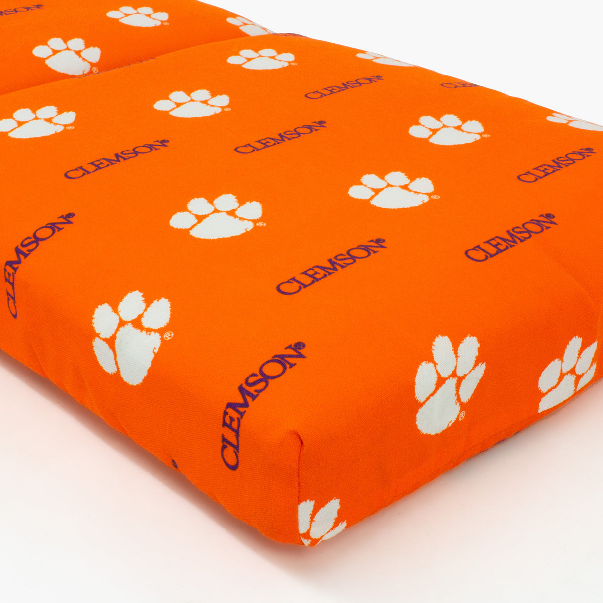 Clemson Tigers Two Piece Chair Cushion