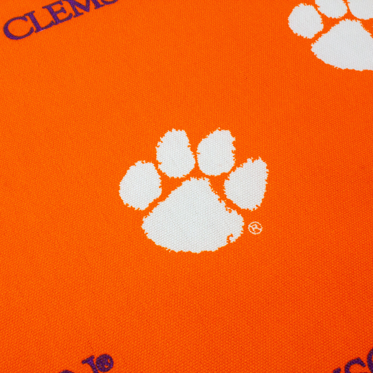 Clemson Tigers Two Piece Chair Cushion