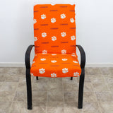 Clemson Tigers Two Piece Chair Cushion