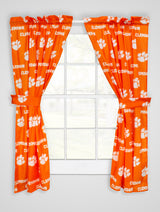 Clemson Tigers Curtain Panels - 63" or 84"