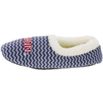 Connecticut Huskies Chevron Slip On Slippers