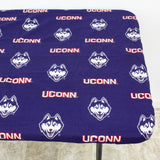 Connecticut Huskies Fitted Table Cover / Tablecloth:  3 Sizes Available