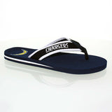 Los Angeles Chargers FOCO Contour Flip Flops Sandals