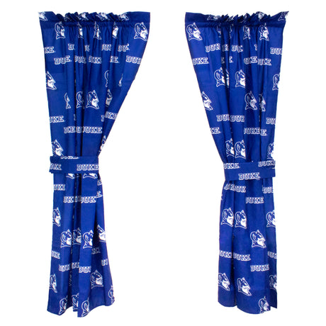 Duke Blue Devils Curtain Panels - 63" or 84"