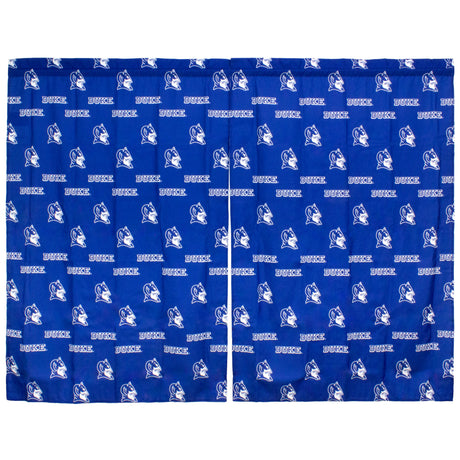 Duke Blue Devils Curtain Panels - 63" or 84"