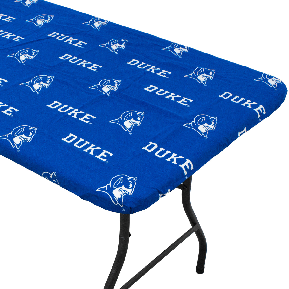 Duke Blue Devils Fitted Table Cover / Tablecloth: 3 Sizes Available ...