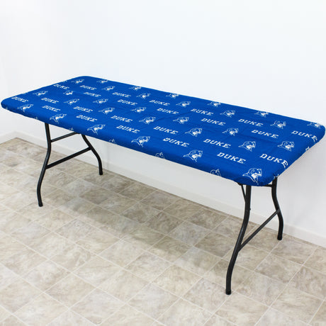 Duke Blue Devils Fitted Table Cover / Tablecloth:  3 Sizes Available